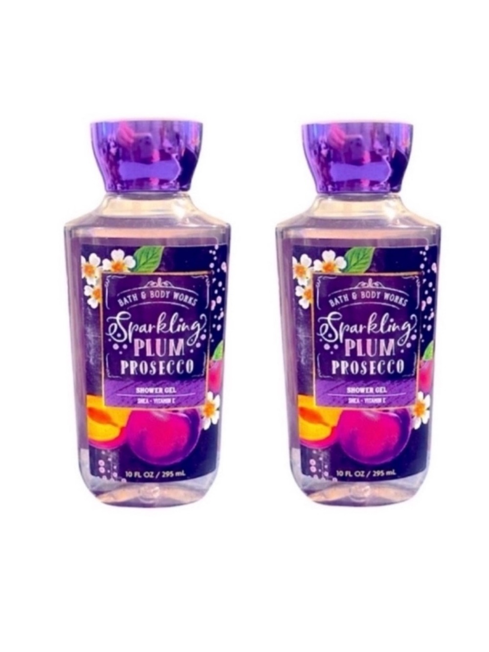2 Sparkling Plum Prosecco Body Wash Shower Gel